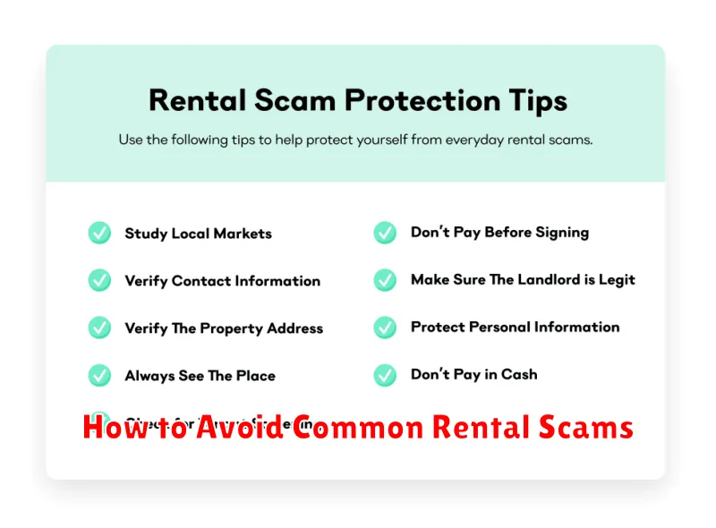How to Avoid Common Rental Scams