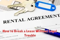 How to Break a Lease Without Legal Trouble