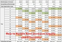 How to Handle Rent Increases Legally and Effectively How to Handle Rent Increases Legally and Effectively